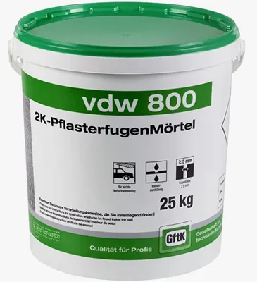 Produktbild von VDW 800 Fugenmörtel, Natur, 25 Kg