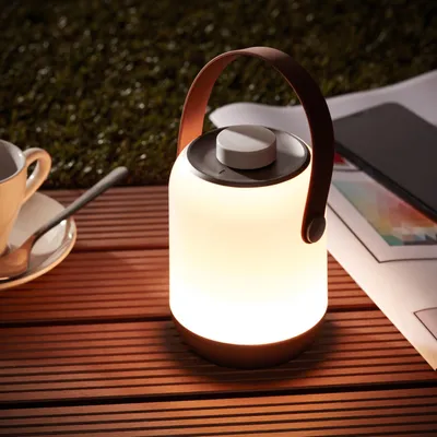 Obrázok produktu pre Stolová lampa do záhrady s teplým bielym svetlom - odolná proti striekajúcej vode