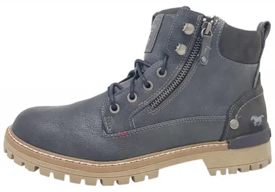 Productafbeelding van Mustang  Herrenschuhe Stiefel Schnürer Blau Freizeit