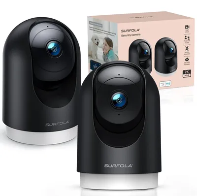 Productafbeelding van 2K binnencamera, huisdiercamera met bewegingsdetectie en nachtzicht