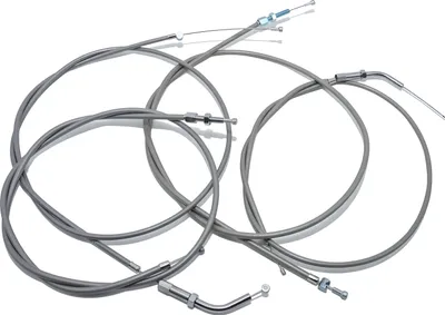 Produktbild von Simson Set - 4x Bowdenzüge - silbergrau - SR1