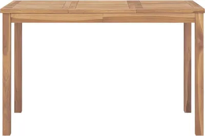 Obrázek produktu pro vidaXL Zahradní jídelní stůl 120x70x77 cm z masivního teakového dřeva