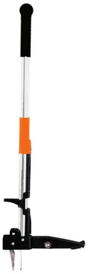 Imagen del producto de Escarificador desherbador - 100 cm - Mango antideslizante - Negro y naranja - Para césped y arriates