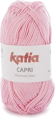 Produktbild von Katia Capri 82121 Medium Rose Strickgarn