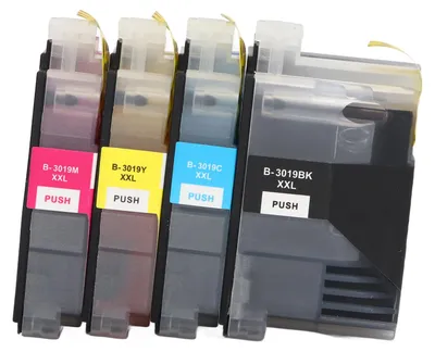 Produktbild von 4-Farben-Tintenpatronen-Ersatz-Tintenstrahldrucker mit Schwarz, Cyan, Magenta, Gelb