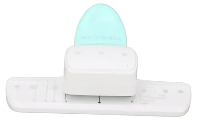 Obrázok produktu pre Dierovač s 3 otvormi, priemer 4 mm, posun papiera 5 mm, vzdialenosť 19 mm, kapacita 8 listov, dierovač na voľné listy
