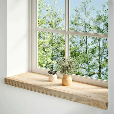 Immagine prodotto di vidaXL Davanzali 2 pezzi Legno di quercia massiccio non trattato 70x30x2 cm