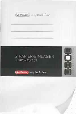 Produktbild von Herlitz 50033812, Einfarbig, Weiß, A6, 80 Blätter, Erwachsener