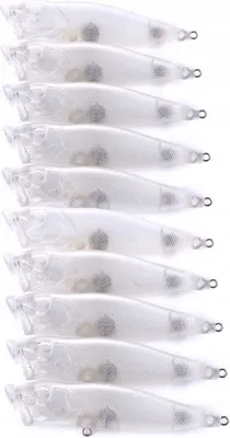 Produktbild von BODY Wobbler HECHT ZANDER BARSCH Do it yourself zum MALEN 9cm 10,5g 10x