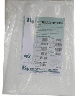 Produktbild von BETTSCHUTZEINLAGE Folie Frottee 120x200 cm