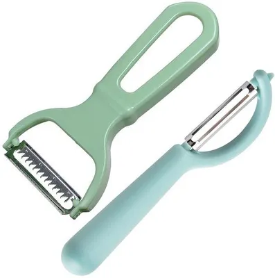 Immagine prodotto di Miscelatori per giardinaggio, confezione da 2 pezzi - Dispositivo multifunzione - Realizzati in ghisa grezza - Manico ergonomico - Frullatori per verdure
