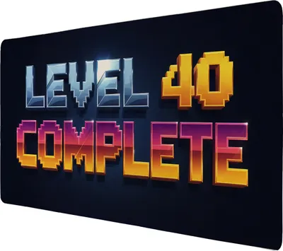 Produktbild von LEVEL 40 COMPLETE Schreibtischunterlage 69x31cm XXL Mauspad