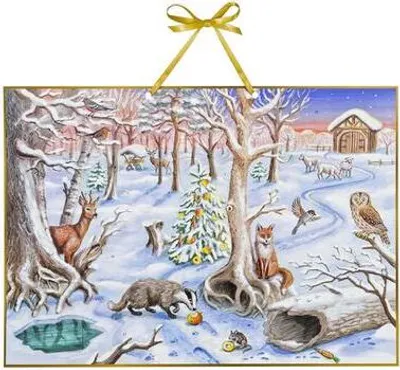 Produktbild von Adventskalender »Unsere Tiere im Winterwald«
