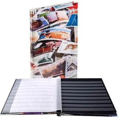 Obrázek produktu pro Album na známky LEUCHTTURM A4 - 32 stran s motivem známek - (K92004)
