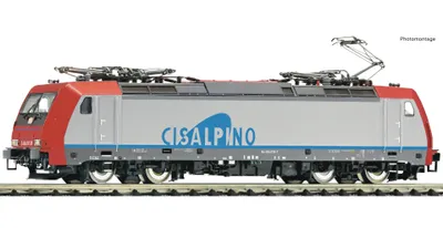 Immagine prodotto di Fleischmann 7560017 N Locomotiva elettrica Re 484 018-7 del Cisalpino