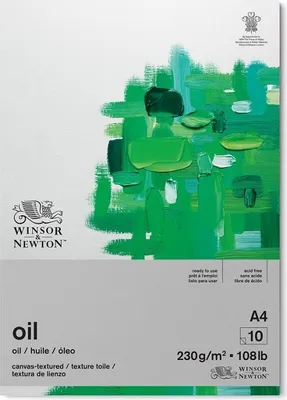 Zdjęcie produktu dla Podkładka WINSOR & NEWTON Oil Paper, A4 10 arkuszy