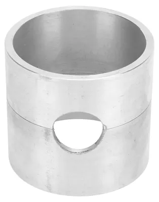 Schmelztiegel aus Aluminiumlegierung, zylindrisch, 72x62 mm, für DIY-Schmuck