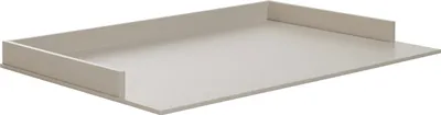 Produktbild von Kidsmill Intense Matt II Oatmeal Oberplatte extra Tief inkl. Aufsatz | Wickelaufsatzplatten