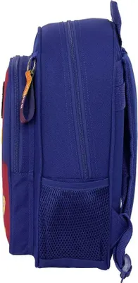 Produktbild von Schulrucksack F.C. Barcelona Blau Granatrot 27 x 33 x 10 cm