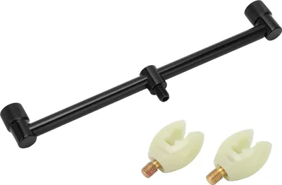 Produktbild von Karpfen Angelrute Unterstützung Buzz Bar mit leuchtendem Kopf Aluminiumlegierung Bars Zubehör (25 cm Halterung 2)