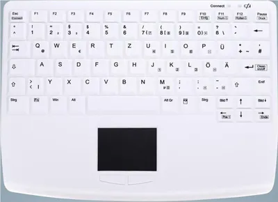 Produktbild von Active Key AK-4450-GFUVS-W/FR - IP68 vollversiegelt - Touchpad - weiß - französisch (AK-4450-GFUVS-W/FR)