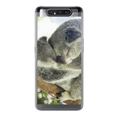 Produktbild von MuchoWow® Handyhülle Schutzhülle Hülle für Samsung Galaxy A80 Koalas - Plüschtier - Tiere - Kinder - Jungen - Mädchen Silikon Softcase Handy Hülle - Schutzdeckel
