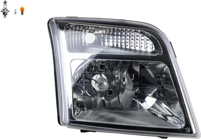 Produktbild von Scheinwerfer passend für Ford Transit Connect 02 02- Rechts Leuchtmittel 1346497 4392262 2T1413008CA 2T1413008CB 4986195 9T1613006AA Johns