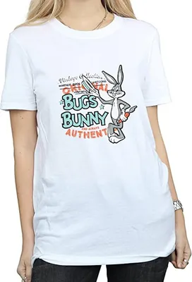 Produktbild von Looney Tunes - T-Shirt für Damen BI1442 (XL) (Weiß)