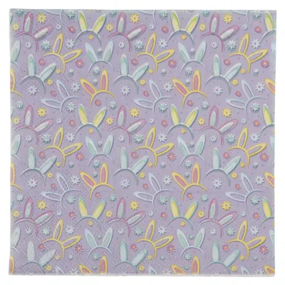 Obrázek produktu pro Clayre & Eef Papírové ubrousky, sada 20 ks, 33 x 33 cm, fialové