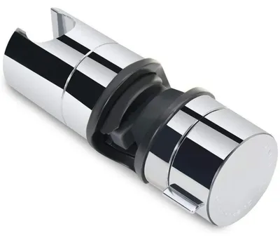 Produktbild von Handbrause Halterung ABS 19-25 mm Verstellbar 360° drehbar Verchromt Grau