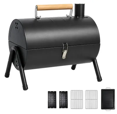 Zdjęcie produktu dla Grill węglowy dwustronny, przenośny, mały grill węglowy do grillowania i pieczenia