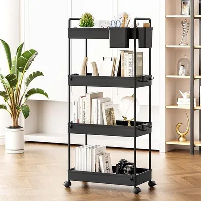 Immagine prodotto di Carrelli organizzativi con ruote per cucina, trucco, bagno, ufficio