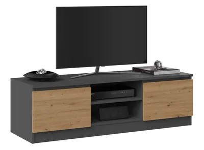 Produktbild von Stolik telewizyjny SABA 1 – dąb artisan/antracytowy