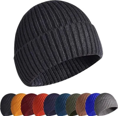Immagine prodotto di Berretto invernale da donna e da uomo, lavorato a maglia, morbido e caldo, elastico, comodo e traspirante, berretto in bambù, sciarpa senza orecchie.