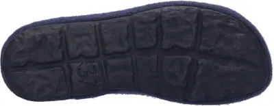 Produktbild von Josef Seibel Damen Hausschuh mehrfarbiger Filz Pantoffel 55407 Lille 07, Größe:42 EU, Farbe:Blau