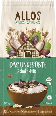 Obrázek produktu pro Neslazené - Čokoládové müsli 500g