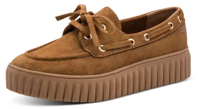 Imagen del producto de MARCO TOZZI. Zapatos de cordones. Modelo 323. Color camel. Talla 38