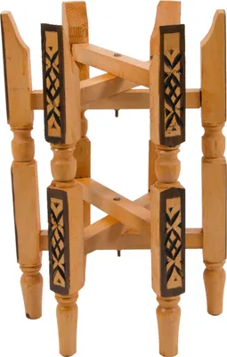 Image de Orient Support en bois clair pour plateaux 40cm