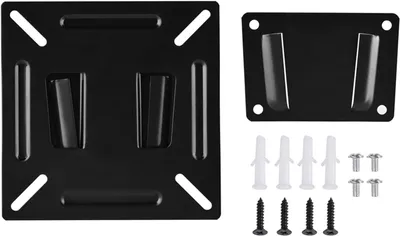 Produktbild von Monitorhalterung - TV-Halterung - Wandhalterung für LCD-, LED-Monitore und PCs bis 12-24 Zoll, bis zu 10 kg, schwarz