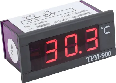 Digitálny teplomer, LCD teplomer, indikátor teploty, panelový merač teploty, digitálny panelový merač teploty