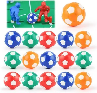 Productafbeelding van 12 Stuks Tafelvoetbalballen - 32 mm Voetbaltafel Reserveballen