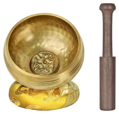 Imagen del producto de Solidchoice - Cuenco tibetano artesanal para meditación y relajación