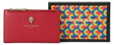 Zdjęcie produktu dla Kurt Geiger London 5873059109k Sloane Bifold Wallet Czerwony