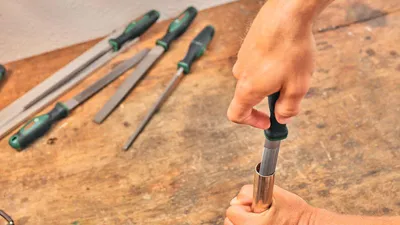 Produktbild von Handwerkzeuge Metall-Halbrundfeile 200 mm / 8"