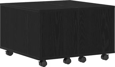 Produktbild von vidaXL Couchtisch Schwarz Eichen-Optik 60 x 60 x 38 cm Holzwerkstoff