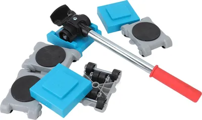 Obrázok produktu pre 8PCS Furniture Mover Moving Sada fólií s 360-stupňovým otáčaním kolies pre ťažké náklady
