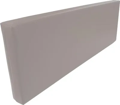 Produktbild von Rueckenlehne - Rueckenkissen für Palettenkissen (120x43x20/15 cm (Perle) MATRATZENKISSEN Mit Kunstleder flammhemmend MVSS 302 - UV stabilisiert- SCHAUMSTOFF FÜR EUROPALETTEN Kissen