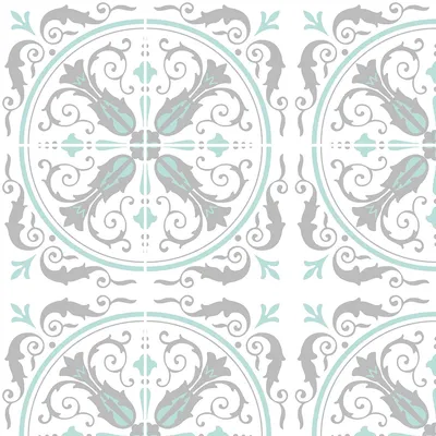 Zdjęcie produktu dla Samoprzylepne naklejki na płytki do kuchni i łazienki – 9 naklejek AZULEJOS DENISO – 9 naklejek o wymiarach 10 x 10 cm