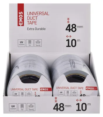 Universal Isolierband 48mm/10m DUCT TAPE, 10 Stk., box
