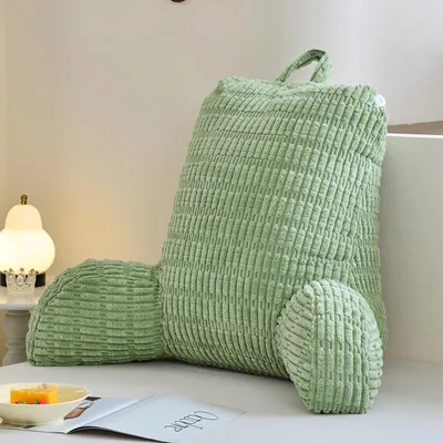 Productafbeelding van Omgoods - Ergonomisch Rugkussen met Armsteunen voor Comfortabel Lezen